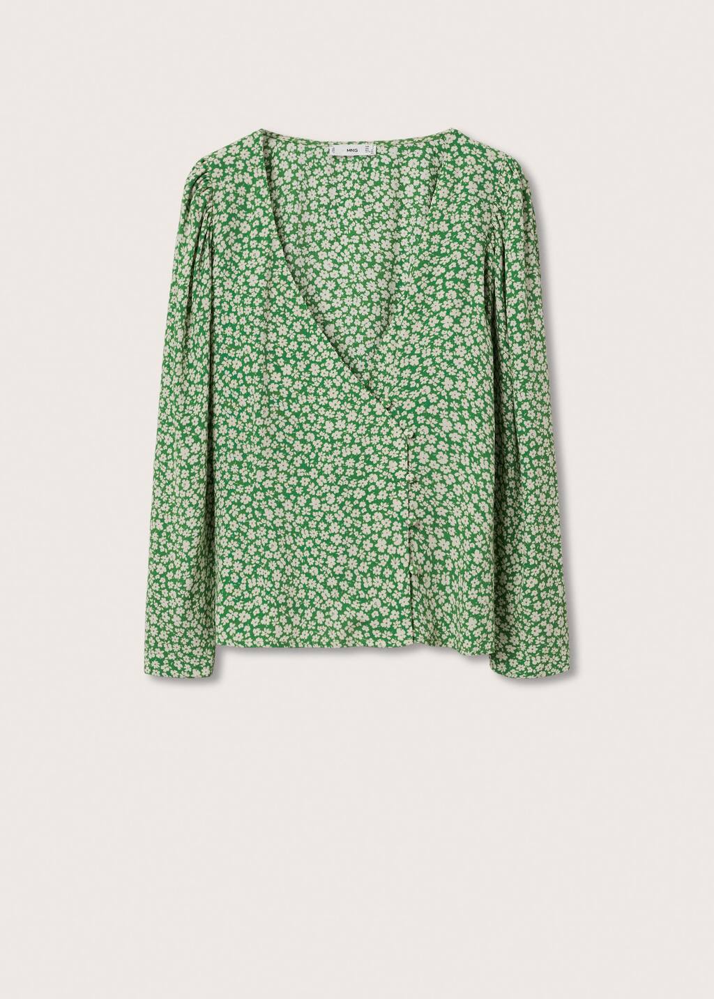 Mango Blouse croisée boutons 27055771 43