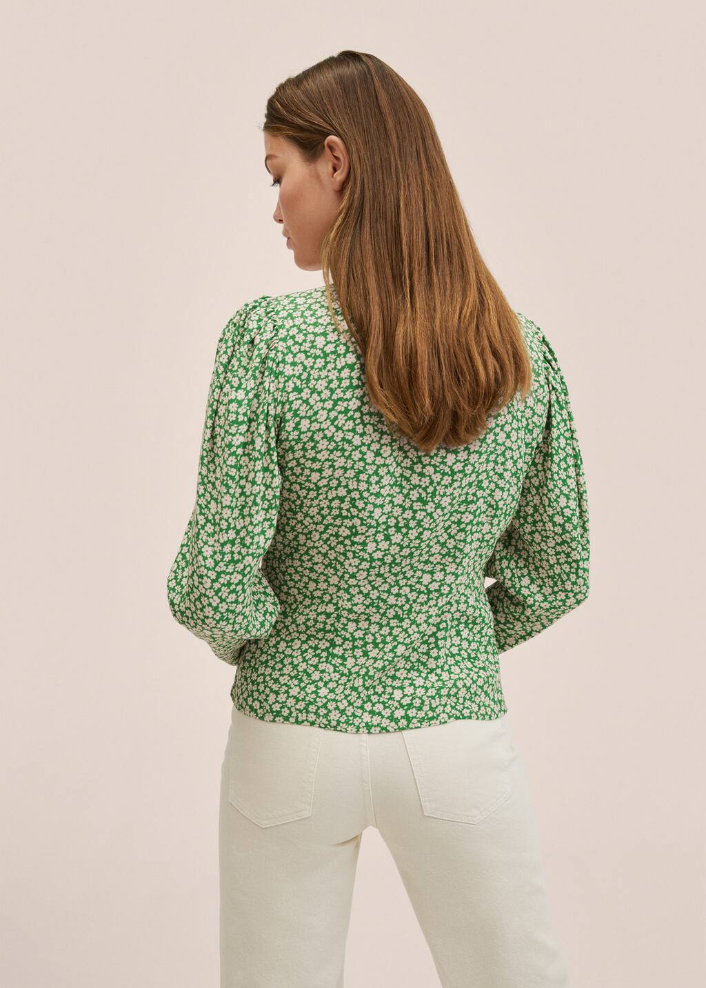 Mango Blouse croisée boutons 27055771 43