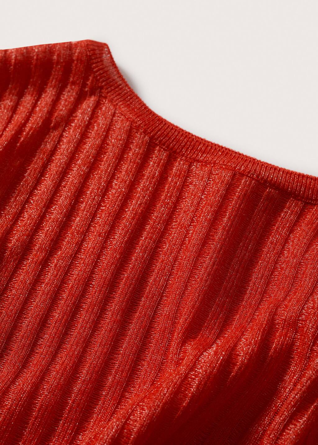 Mango Ribbed knit sweater 27055800 70