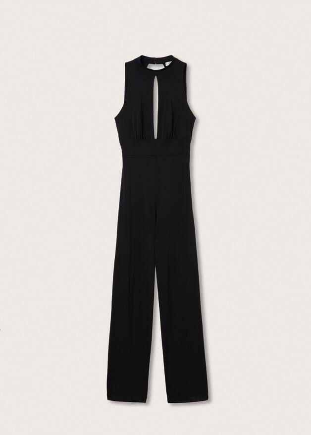 Cutout detail jumpsuit Woman MANGO OUTLET Greece