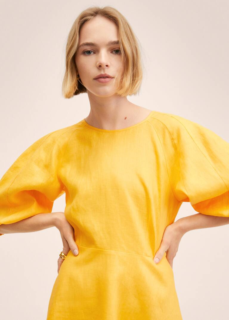 Robe 100 % lin - Femme | Mango France