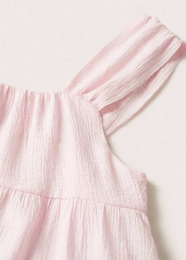 Ruffled strap top Women MANGO OUTLET USA