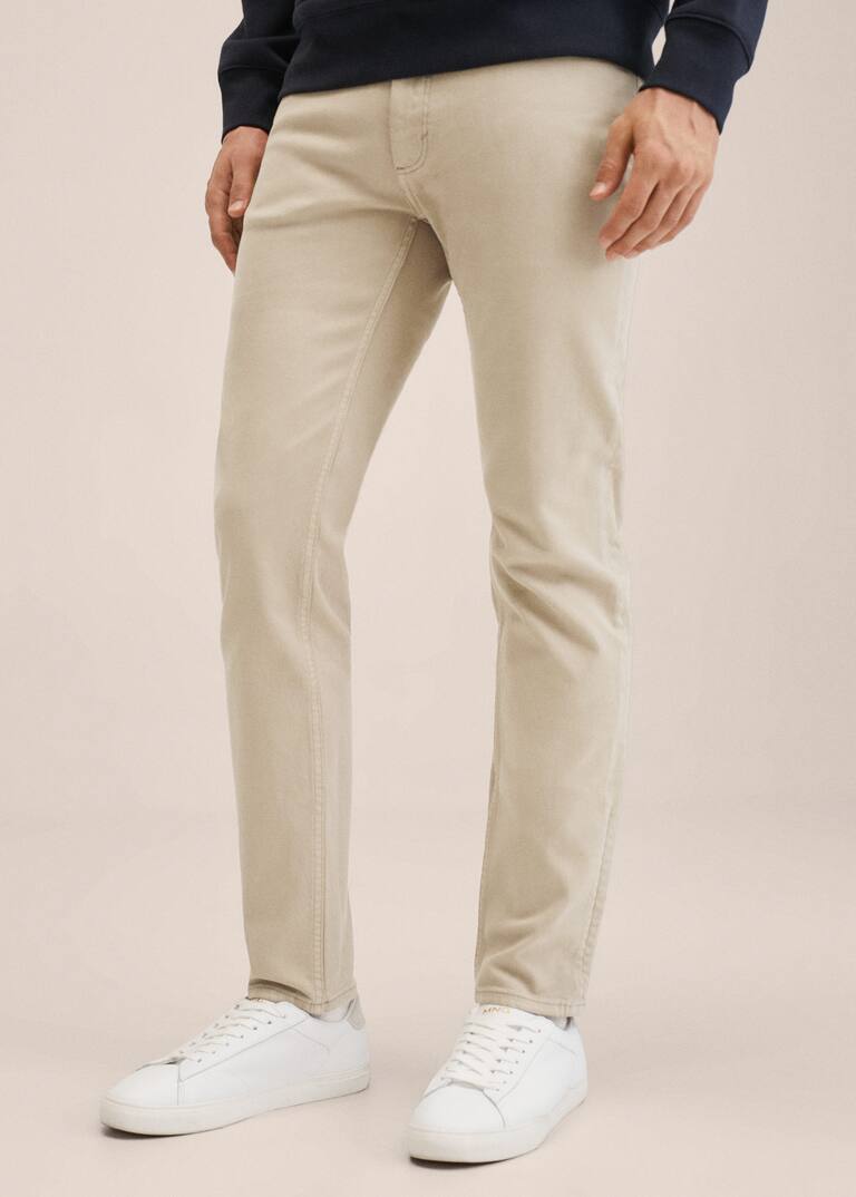 Slimfit colored jeans Men MANGO OUTLET USA
