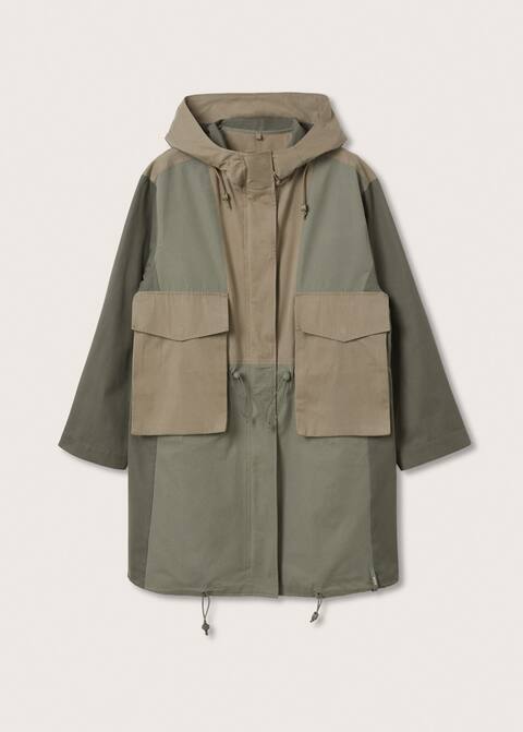Bavlnn parka oversize