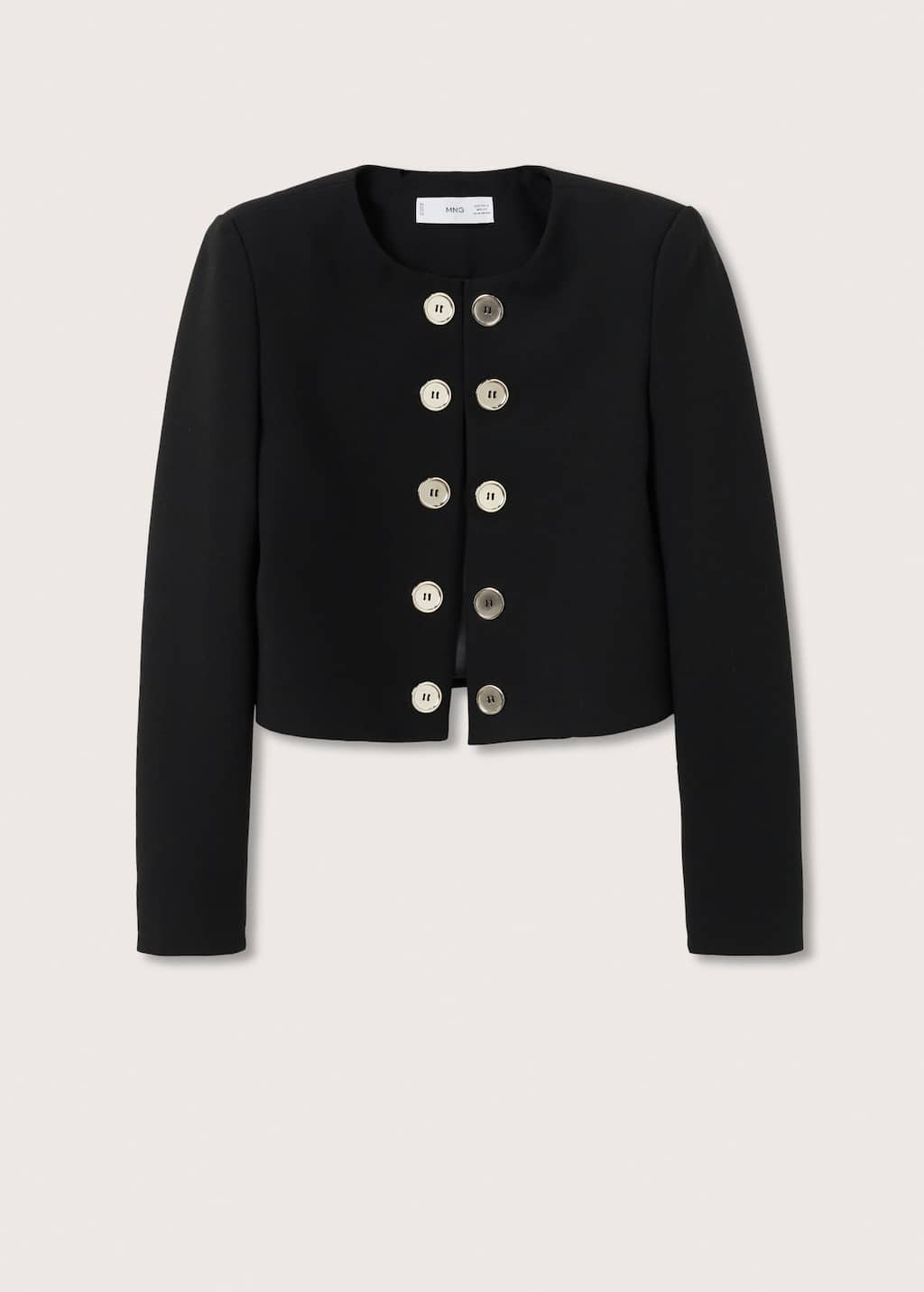 cropped velvet jacket