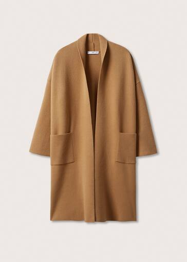 Kabát oversize s kapsami - Zboží bez modelu