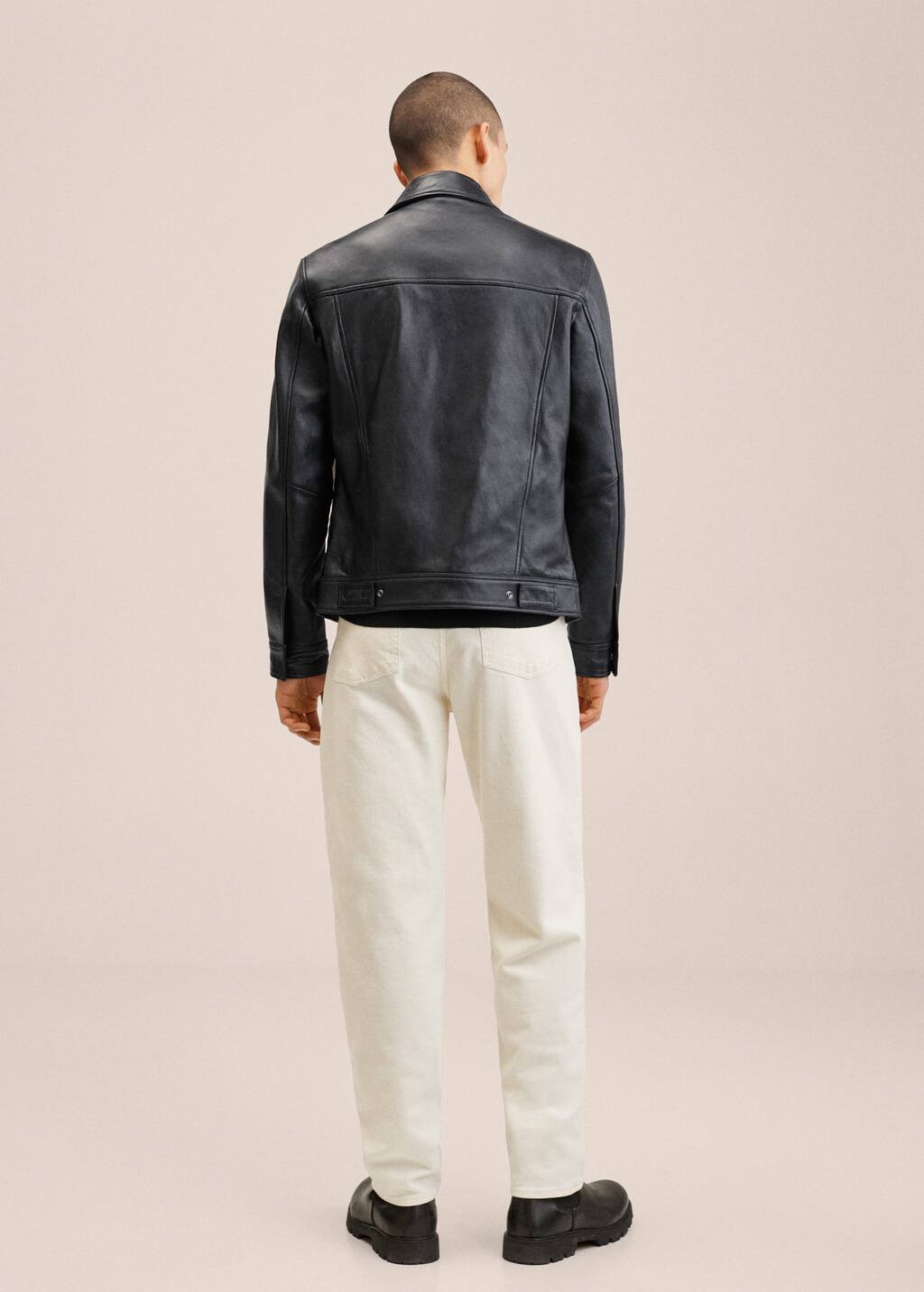 leather jacket mango