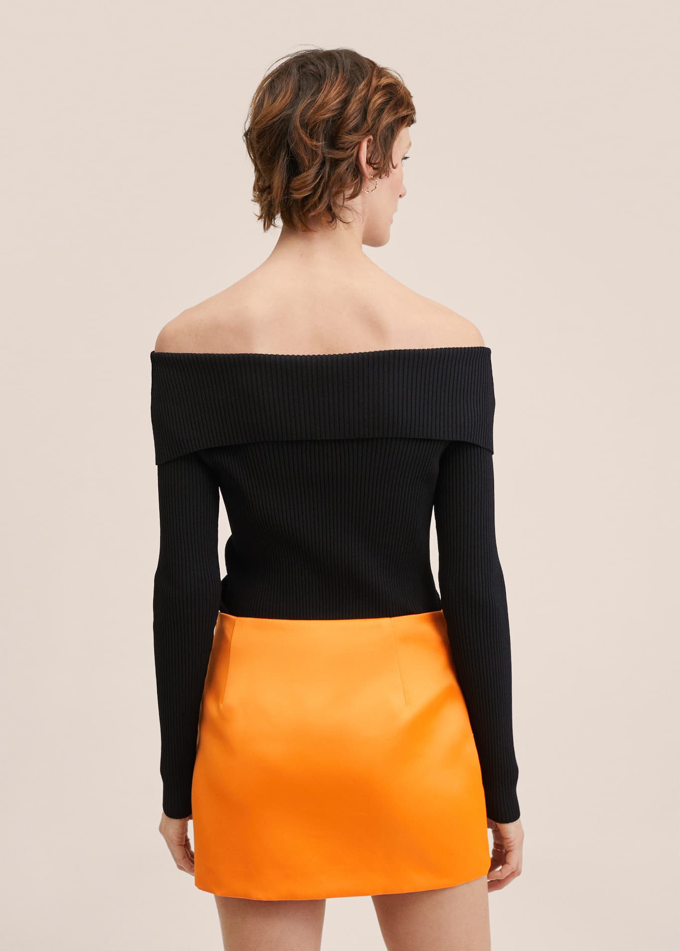 Jersey punto cuello barco Mujer MANGO OUTLET España Jersey punto cuello barco Mujer MANGO OUTLET España