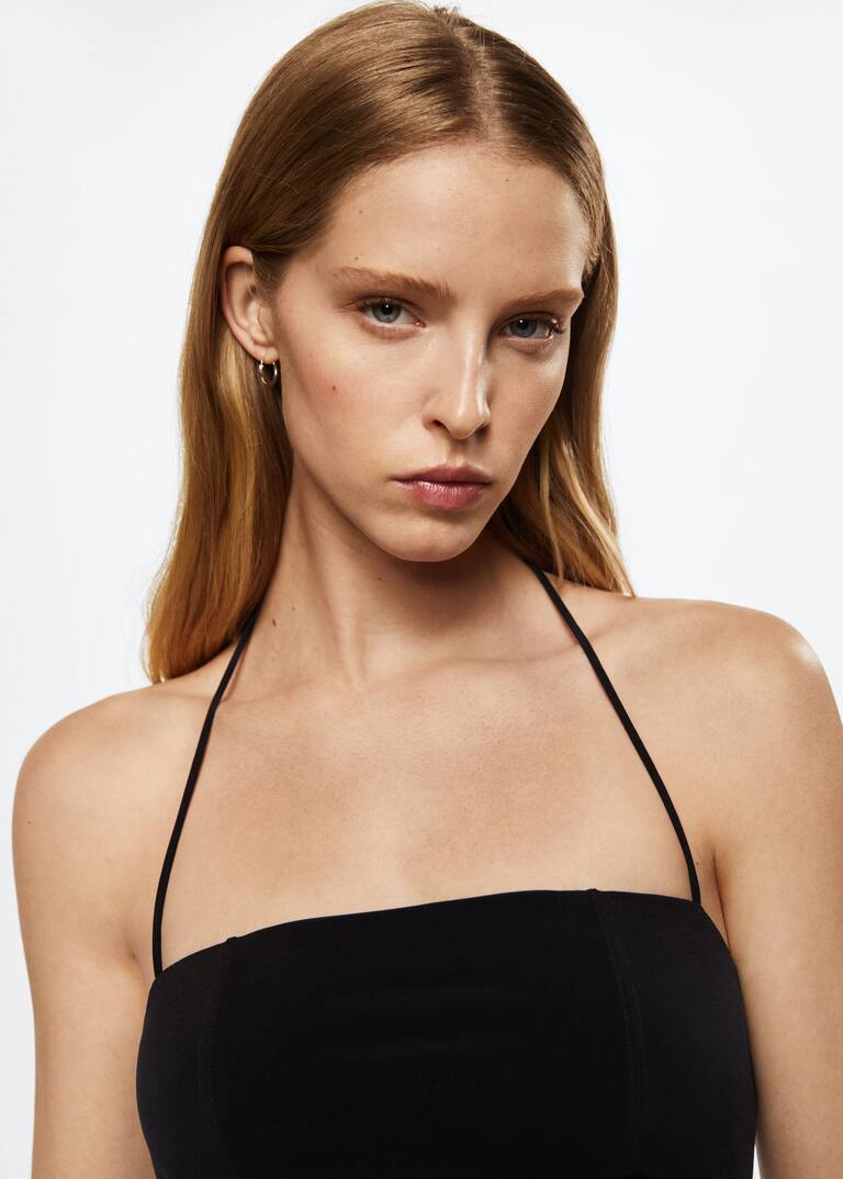 mango cut out bodycon dress