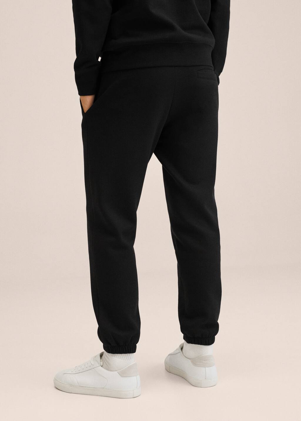 Mango Cotton joggerstyle trousers 27081112 99