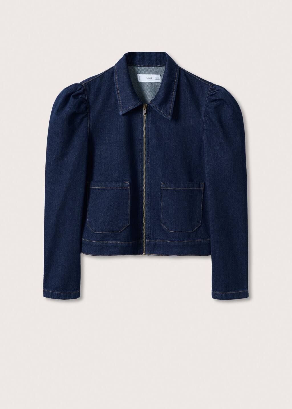 denim jacket without pockets