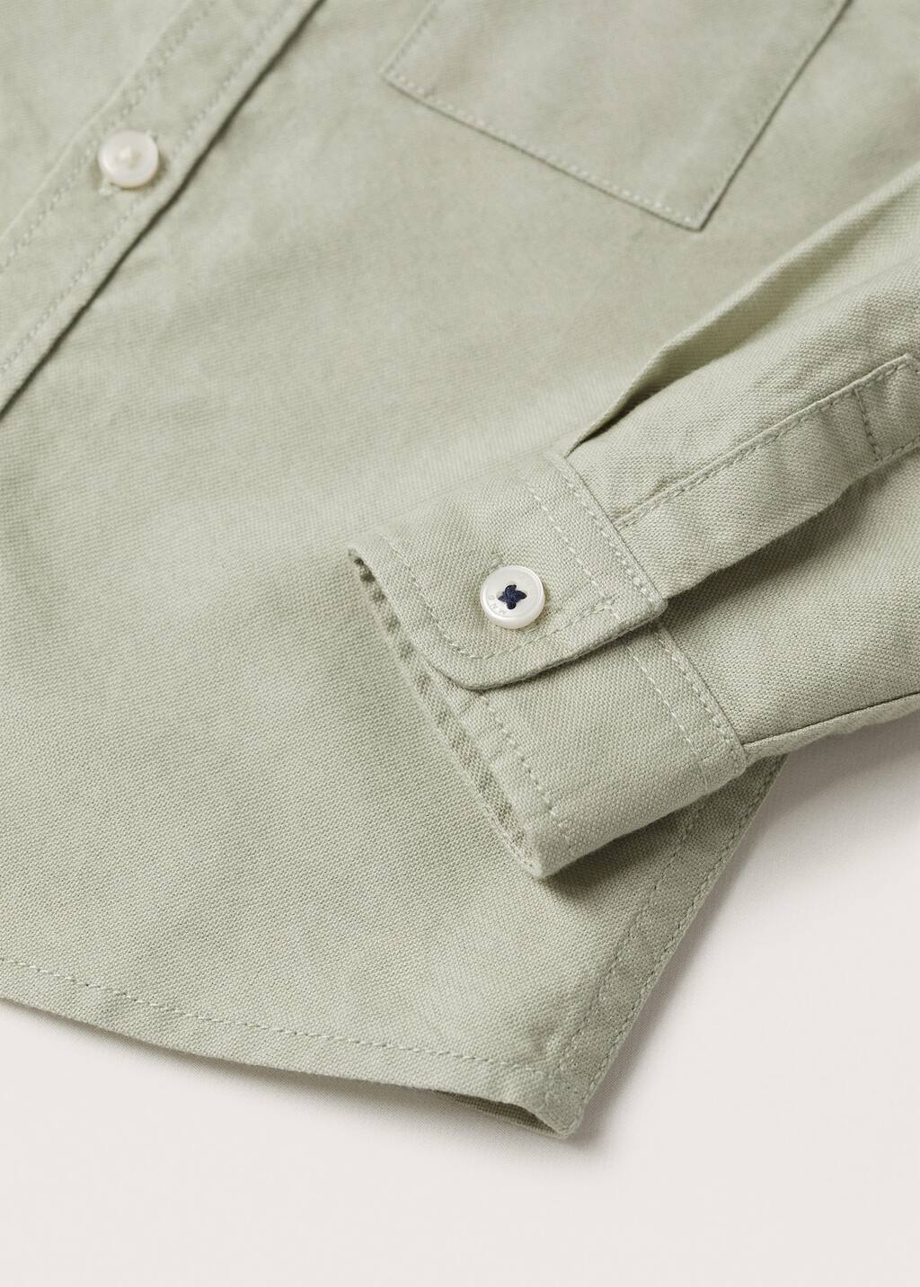 Mango Chestpocket cotton shirt 27093258 43