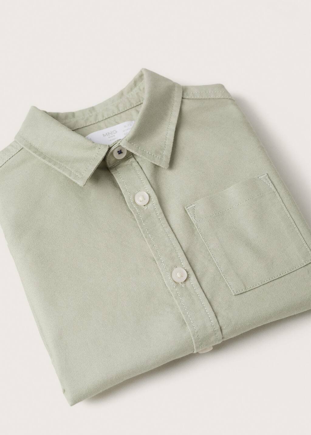 Mango Chestpocket cotton shirt 27093258 43