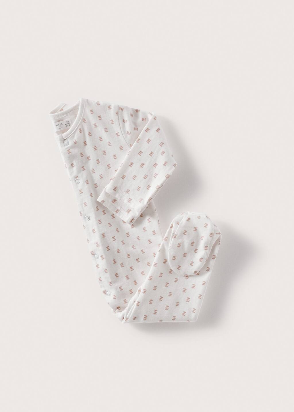 Mango Printed long pyjamas 27094396 78