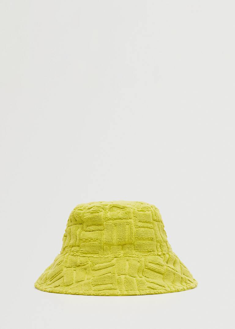 Texture bucket hat Women MANGO OUTLET USA