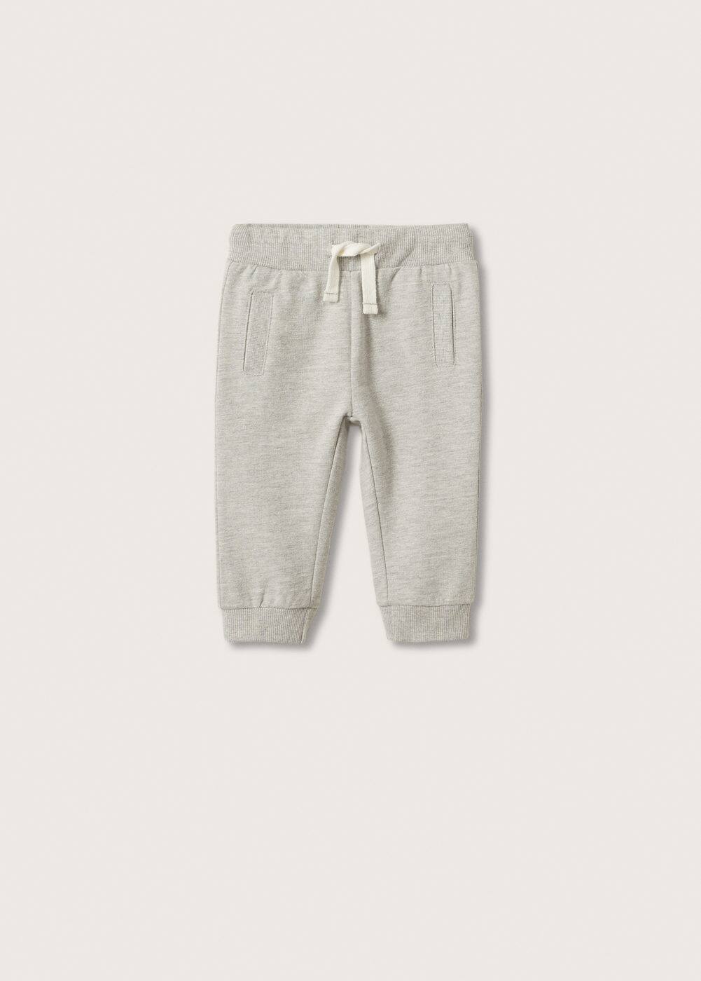 Cotton joggerstyle trousers Boys MANGO OUTLET USA