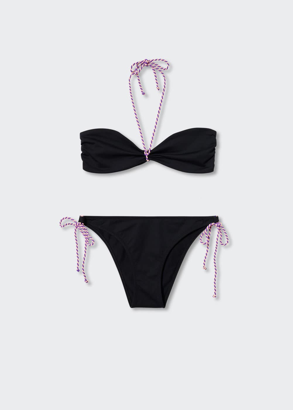 Bandeau bikini with bow Teenage girl Mango Teen Canada