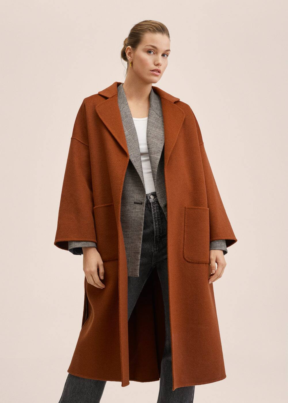 Handmade wool coat - Women | Mango United Kingdom