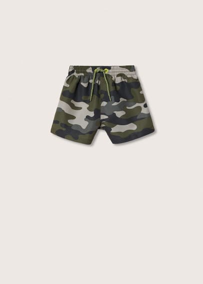 Costume da bagno stampa mimetica