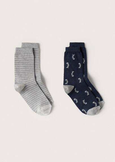 Pack 2 calzini combinati