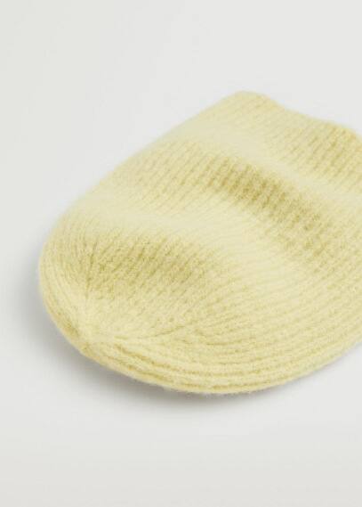 Cappello maglia a coste