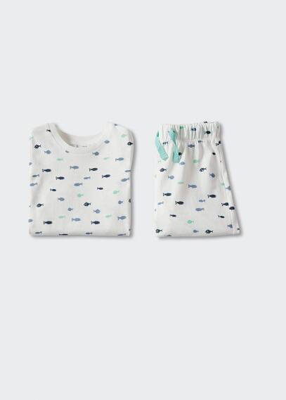 Pigiama stampa pesci