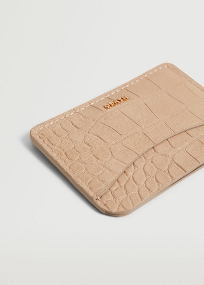 Portacarte effetto cocco