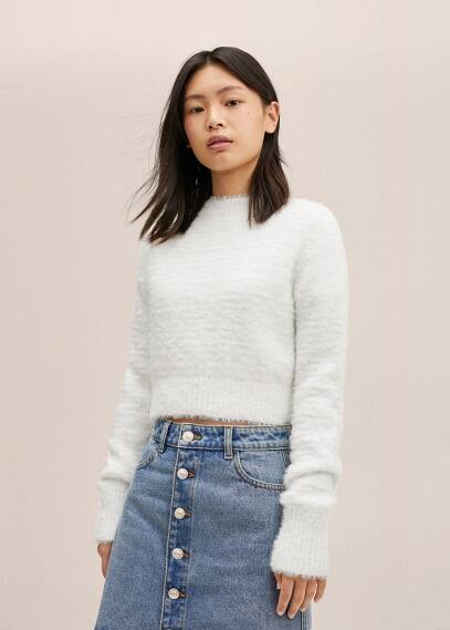 Pullover texture morbida