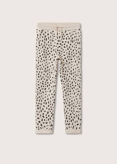 Pantaloni jogger stampa