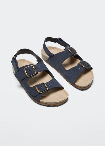 Sandali pelle fibbie