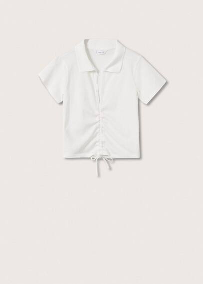 Polo increspata cotone