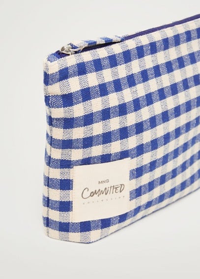 Necessaire quadri vichy