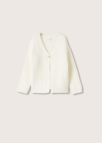 Cardigan maglia spessa