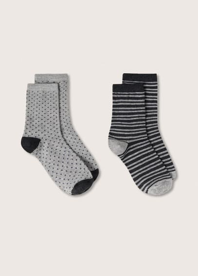 Pack 2 calzini stampati