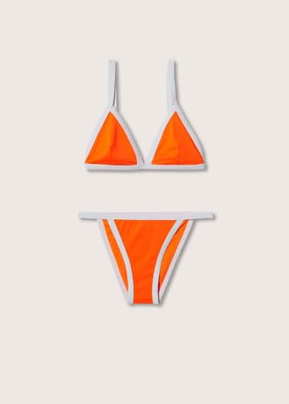 Bikini cuciture contrasto