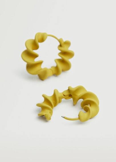 Orecchini anelli metallo