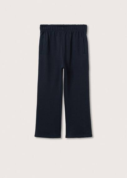 Pantaloni diritti crop
