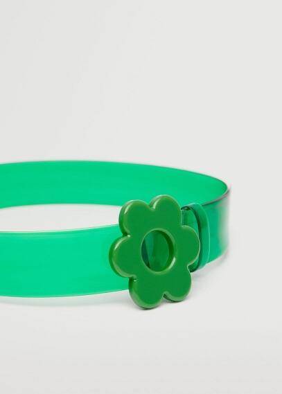 Cintura fibbia fiore