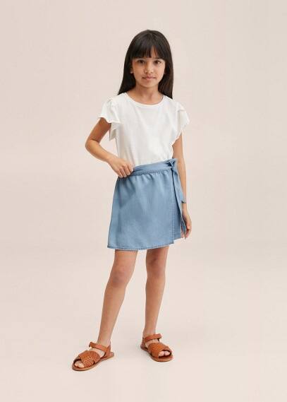 Gonna pantalone fiocco