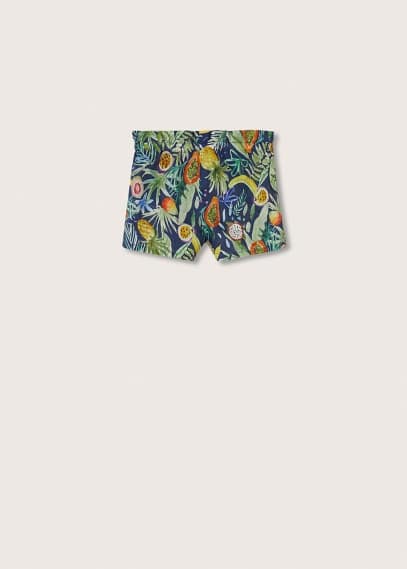 Short stampa tropicale