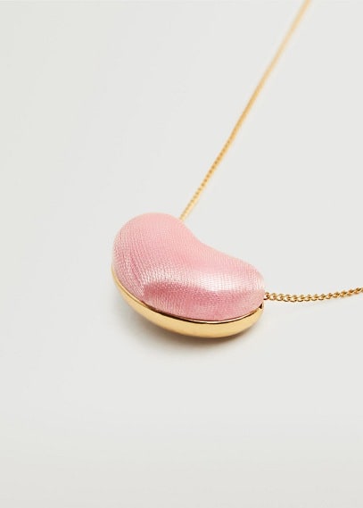 Collana catena perlina