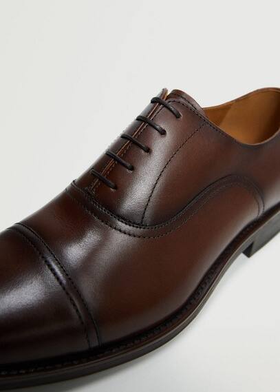 Scarpa blucher pelle