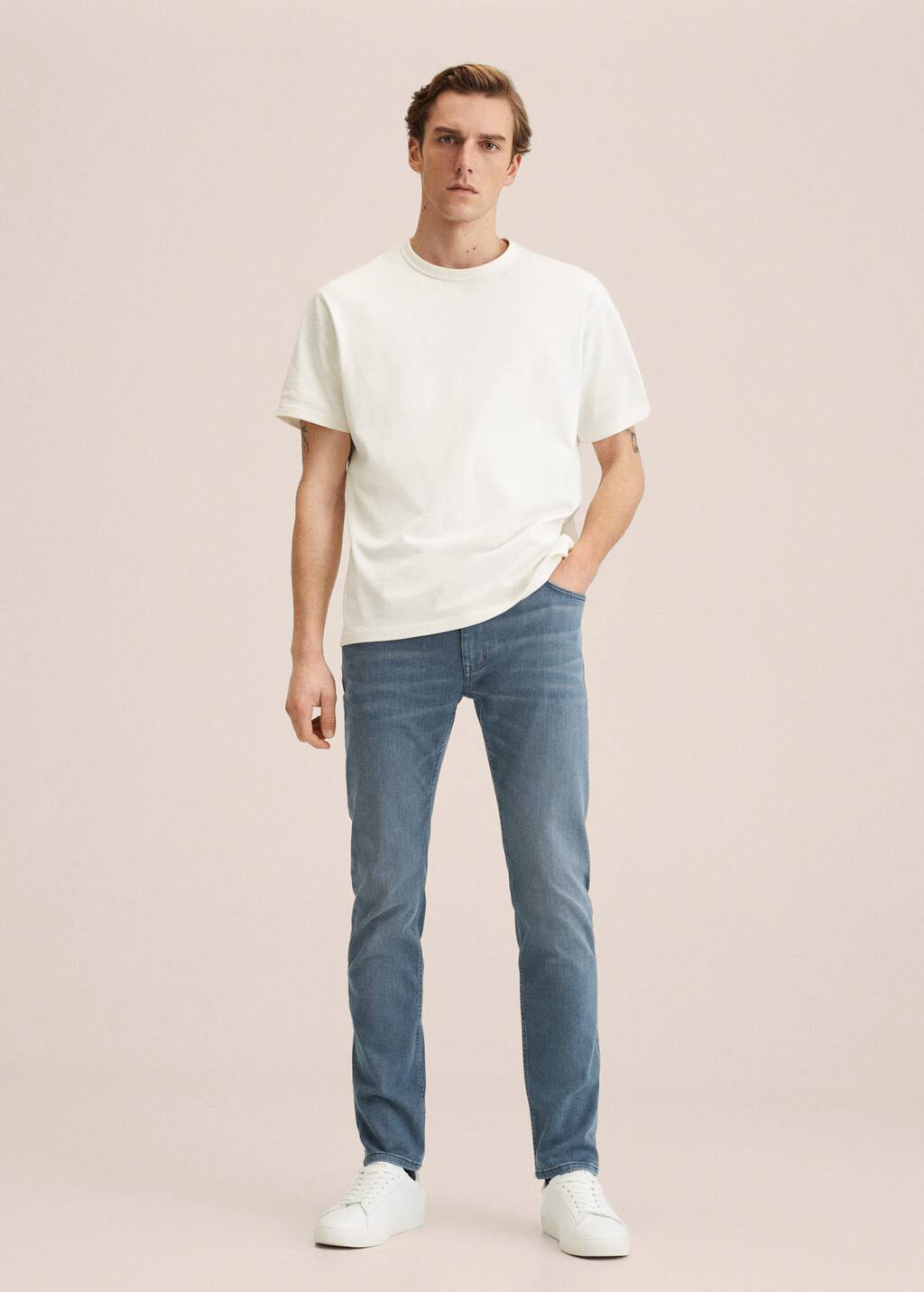 Slim fit ultra soft touch patrick jeans - Men | Mango Man United Kingdom