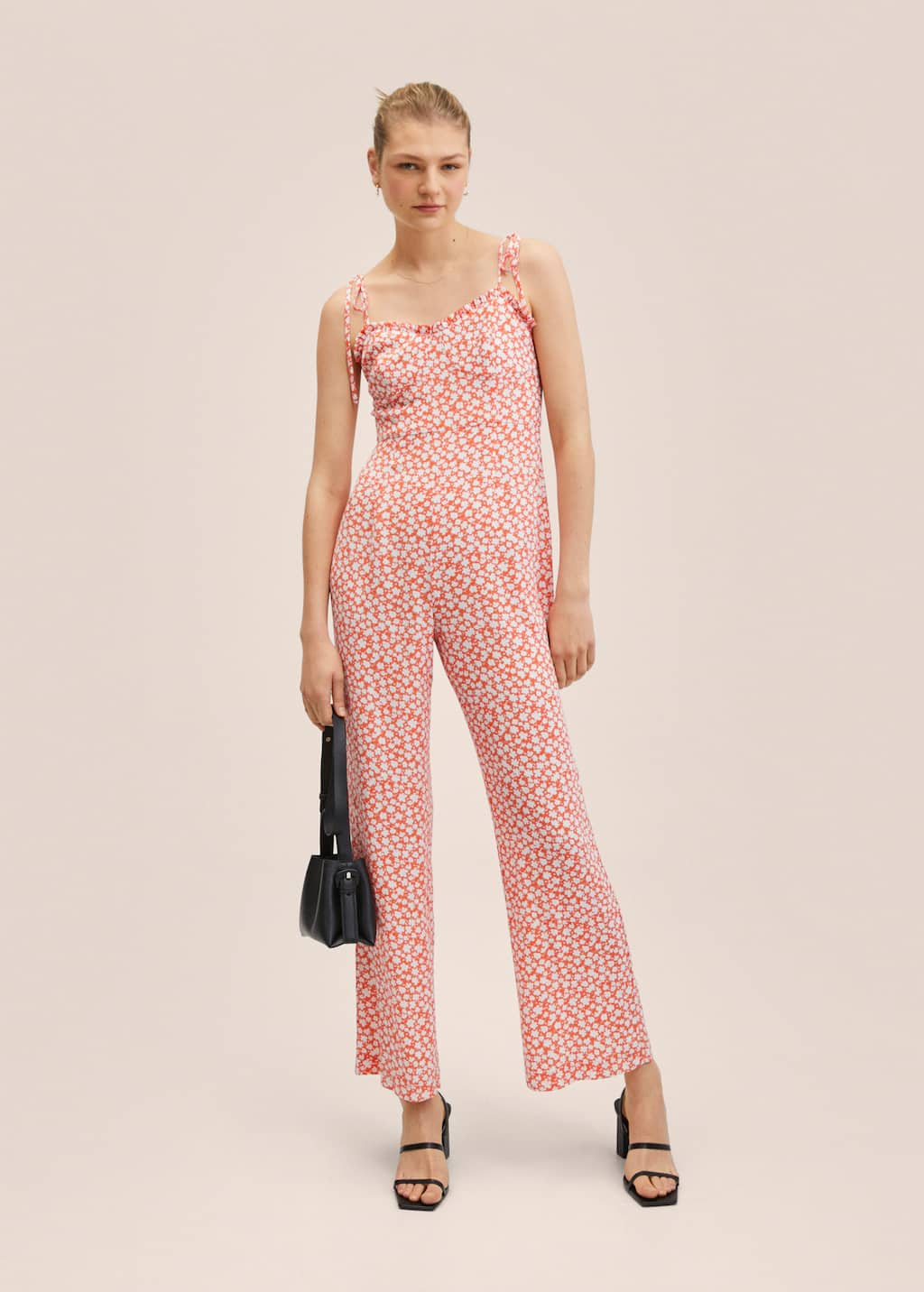 Mango Floral print jumpsuit 2704863220