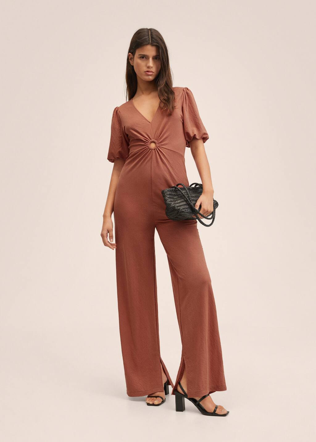 Mango Cutout detail jumpsuit 27087878 28