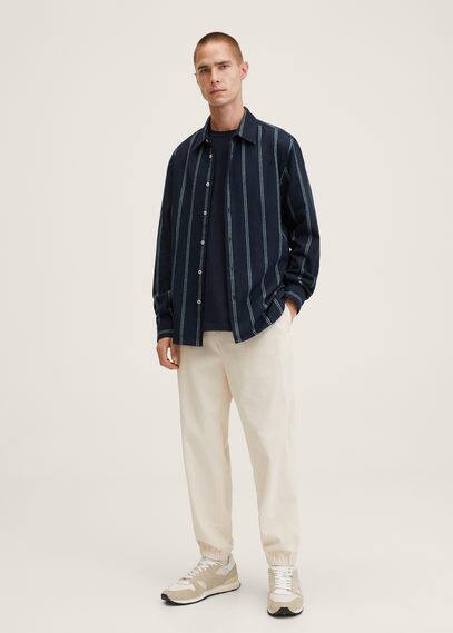 Camicia flanella righe