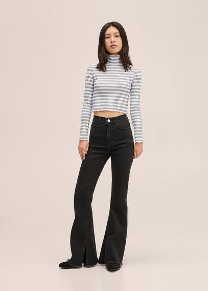 Maglietta maniche lunghe righe