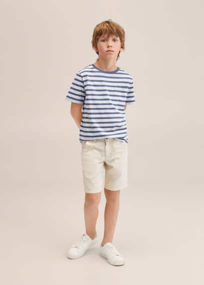 Maglietta stampa righe