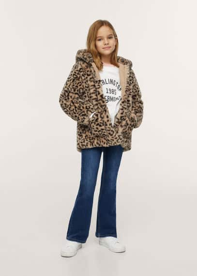 Cappotto pelliccia leopardato