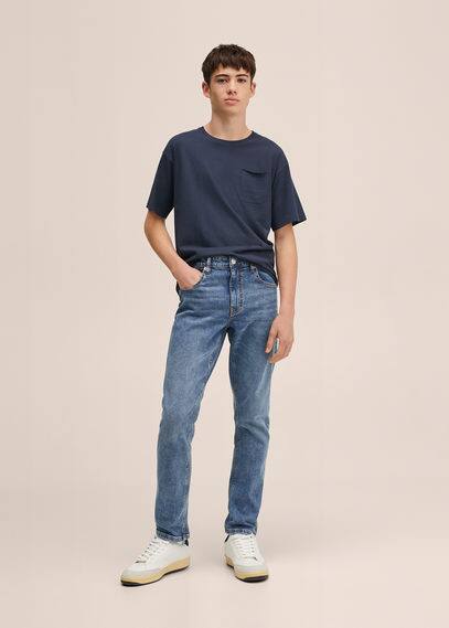 Maglietta cotone tasca